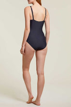 Load image into Gallery viewer, Wrap Front One Piece - Black