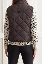 Load image into Gallery viewer, Quilted Puffer Vest - Black