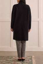 Load image into Gallery viewer, Long Sleeve Coatigan - Black