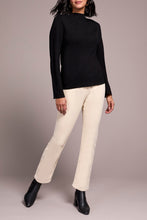 Load image into Gallery viewer, Funnel Neck Sweater - Black