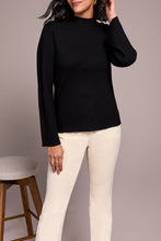 Load image into Gallery viewer, Funnel Neck Sweater - Black