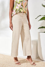 Load image into Gallery viewer, Comfort Stretch High Rise Palazzo Pant - Canvas