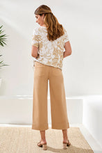 Load image into Gallery viewer, Comfort Stretch High Rise Palazzo Pant - Sesame