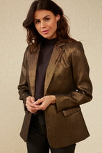 Load image into Gallery viewer, Lurex Slim Fit Blazer