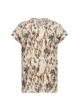 Load image into Gallery viewer, Aretha Top - Peach Pink Print