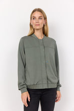 Load image into Gallery viewer, Banu Sweatshirt Jacket - Dusty Green