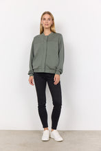 Load image into Gallery viewer, Banu Sweatshirt Jacket - Dusty Green