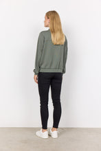 Load image into Gallery viewer, Banu Sweatshirt Jacket - Dusty Green