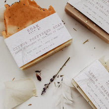 Load image into Gallery viewer, Citrus Lemon Poppyseed Soap Bar