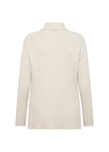 Load image into Gallery viewer, Kanita Roll Neck Sweater - Cream