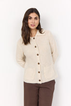 Load image into Gallery viewer, Torino Cardigan Sweater - Cream Melange