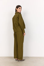 Load image into Gallery viewer, Rachelle Organic Cotton Blouse - Dark Olive