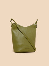 Load image into Gallery viewer, Fleur Suede Crossbody - Green Print