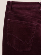 Load image into Gallery viewer, Brooke Straight Cord Pant - Dark Plum