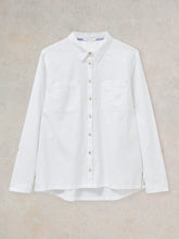 Load image into Gallery viewer, Sophie Organic Cotton Shirt - Ivory