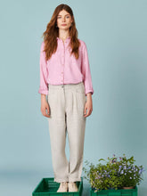 Load image into Gallery viewer, Embroidered Sophie Organic Cotton Shirt - Pink