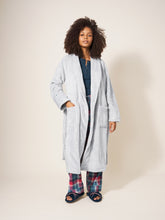 Load image into Gallery viewer, Clover Cosy Robe - Light Grey