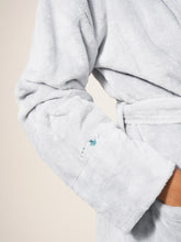 Load image into Gallery viewer, Clover Cosy Robe - Light Grey