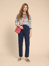 Load image into Gallery viewer, Twister Chino Trouser - Navy