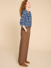Load image into Gallery viewer, Belle Wide Leg Trouser - Mid Tan