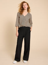 Load image into Gallery viewer, Belle Wide Leg Trouser - Black