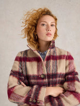 Load image into Gallery viewer, Karla Check Coat