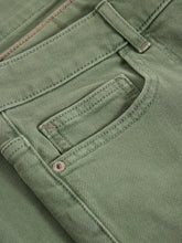 Load image into Gallery viewer, Tia Wide Leg Crop Jean - Mid Green