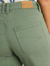 Load image into Gallery viewer, Tia Wide Leg Crop Jean - Mid Green