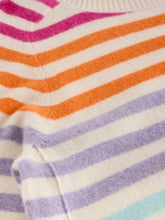 Load image into Gallery viewer, Rainbow Stripe Cashmere Jumper