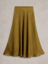 Load image into Gallery viewer, Darcy Bias Cut Skirt - Khaki Green