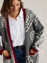 Load image into Gallery viewer, Fiona Floral Longline Cardi