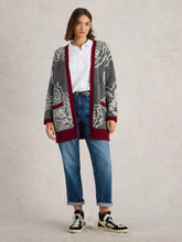 Load image into Gallery viewer, Fiona Floral Longline Cardi