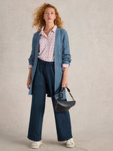 Load image into Gallery viewer, Ava Wide Leg Trouser - Mid Denim