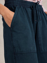 Load image into Gallery viewer, Ava Wide Leg Trouser - Mid Denim