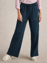 Load image into Gallery viewer, Ava Wide Leg Trouser - Mid Denim