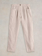 Load image into Gallery viewer, Rowena Linen Trouser - Light Natural