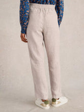Load image into Gallery viewer, Rowena Linen Trouser - Light Natural