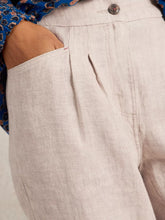 Load image into Gallery viewer, Rowena Linen Trouser - Light Natural