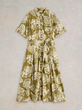 Load image into Gallery viewer, Tiff Linen Blend Shirt Dress