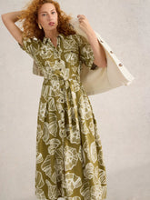 Load image into Gallery viewer, Tiff Linen Blend Shirt Dress