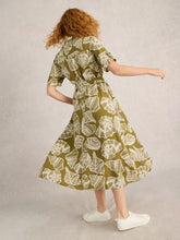 Load image into Gallery viewer, Tiff Linen Blend Shirt Dress