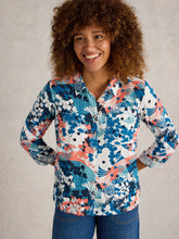 Load image into Gallery viewer, Sophie Organic Cotton Shirt - Ivory Print