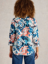 Load image into Gallery viewer, Sophie Organic Cotton Shirt - Ivory Print