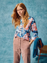 Load image into Gallery viewer, Sophie Organic Cotton Shirt - Ivory Print