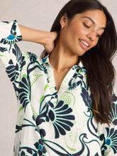 Load image into Gallery viewer, Blake Linen Tunic - Ivory Print