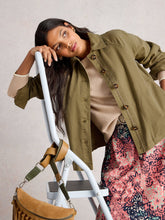 Load image into Gallery viewer, Eden Denim Jacket - Khaki