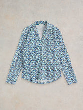 Load image into Gallery viewer, Annie Jersey Shirt - Blue Multi