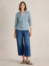 Load image into Gallery viewer, Annie Jersey Shirt - Blue Multi