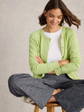 Load image into Gallery viewer, Lulu Organic Cotton Cardigan - Bright Yellow