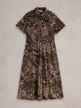 Load image into Gallery viewer, Rua Jersey Dress - Black Print